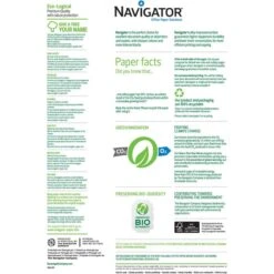 Navigator ECO-Logical A4 Papier 75g 500 Blatt -Geschäft Für Bürobedarf 674ccb2505384725be49c5be899d8ca5774b1a9e kopierpapier navigator eco logical a4