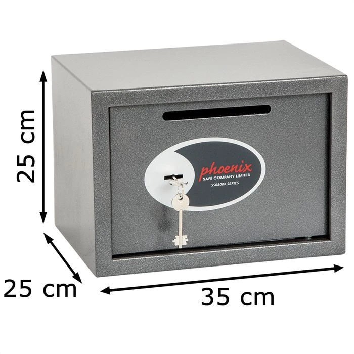 Phoenix Einwurftresor Vela Home & Office SS0802KD, Mit Einwurfschlitz, Mit Schlüssel, 25 X 35cm 10 Phoenix Einwurftresor Vela Home & Office SS0802KD, Mit Einwurfschlitz, Mit Schlüssel, 25 X 35cm – Bild 8