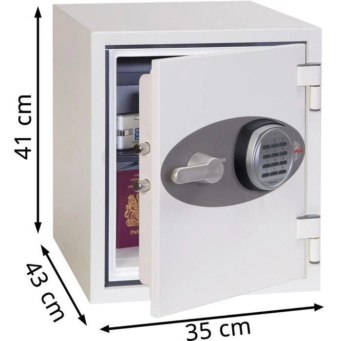 Phoenix Tresor Titan II FS1282E, Feuerschutztresor, 34kg, 25l, Mit Elektronikschloss 4 Phoenix Tresor Titan II FS1282E, Feuerschutztresor, 34kg, 25l, Mit Elektronikschloss – Bild 2