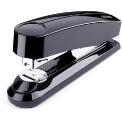 Novus B4FC Heftgerät, Flat-Clinch, Heftleistung 50 Blatt, Schwarz