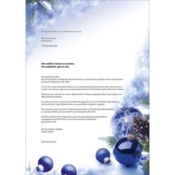 Sigel DP034 Weihnachtsbriefpapier A4 Blue Harmony -Geschäft Für Bürobedarf 6da788cfbf0a6f07d670da977352e47baa29632c weihnachtsbriefpapier sigel dp034 blue harmony