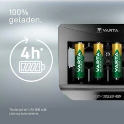 Varta Akku-Ladegerät LCD Universal Charger+ 57688, Für 4 NiMH Akkus, Mit USB -Geschäft Für Bürobedarf 740b60bcb69a7bbdbc30383e50c5a5f570fac69f akku ladegeraet varta lcd universal charger plus 57688