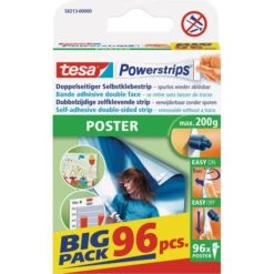 Geschäft Für Bürobedarf 32 Tesa Powerstrips Poster Big-Pack 58213