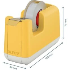 Leitz Klebefilmabroller Cosy 5367-00-19, Gelb, Tischabroller Für Kleberollen 19mm X 33m -Geschäft Für Bürobedarf 77e14df772870206ead4a752788192fad95c3c7f klebefilmabroller leitz cosy 5367 00 19 gelb