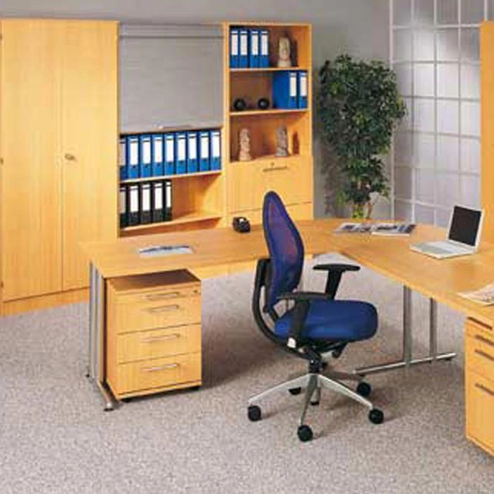 Hammerbacher Rollcontainer N-Serie, Holz, Buche, Mit 4 Schüben, Abschließbar, Tiefe 60cm 7 Hammerbacher Rollcontainer N-Serie, Holz, Buche, Mit 4 Schüben, Abschließbar, Tiefe 60cm – Bild 5