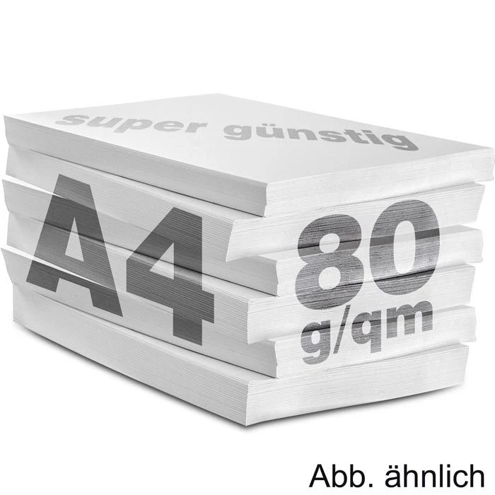 Mondi Kopierpapier Nautilus Super White, 88020366, A4, Recycling, 80g/qm, Weiß, 500 Blatt 4 Mondi Kopierpapier Nautilus Super White, 88020366, A4, Recycling, 80g/qm, Weiß, 500 Blatt – Bild 2