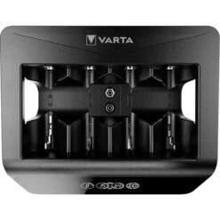 Varta Akku-Ladegerät LCD Universal Charger+ 57688, Für 4 NiMH Akkus, Mit USB
