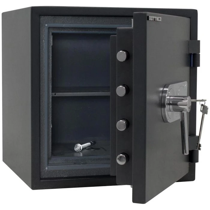 Rottner Tresor FireProfi 50 Premium, EN 1, 49 X 48cm, Mit Doppelbartschloss, 106kg 6 Rottner Tresor FireProfi 50 Premium, EN 1, 49 X 48cm, Mit Doppelbartschloss, 106kg – Bild 4
