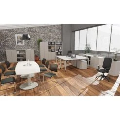 Fm-Büromöbel Schreibtisch Fm69, Lichtgrau, Höhenverstellbar, 200 X 65-85 X 80cm -Geschäft Für Bürobedarf 851948b961985961b8e60fc22843269968ded2f1 schreibtisch fm bueromoebel fm69 lichtgrau