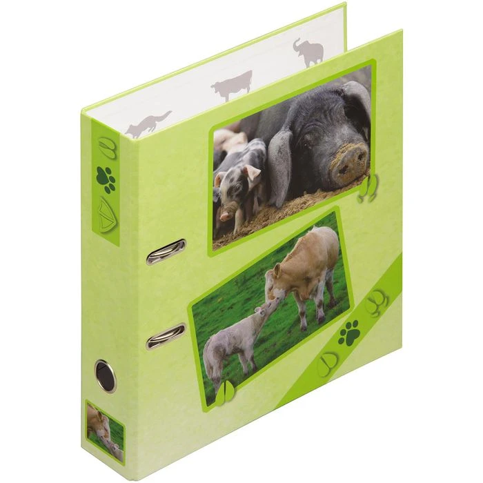 Pagna Ordner 50393-15, Karton, A4, 7,5cm, Motiv Bauernhoftiere 3 Pagna Ordner 50393-15, Karton, A4, 7,5cm, Motiv Bauernhoftiere