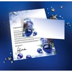 Sigel DP034 Weihnachtsbriefpapier A4 Blue Harmony -Geschäft Für Bürobedarf 89bc32adbe276be067c763e20a78989f92c053c1 weihnachtsbriefpapier sigel dp034 blue harmony