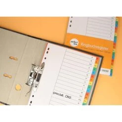 Perfect-line Register A4, A-Z, Karton, 20-teilig, Vollfarbig, 3 Stück -Geschäft Für Bürobedarf 8cee945965d3291178f1df07a39477948a8a2889 register perfect line a4 a z
