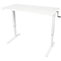 Luxor Schreibtisch SUD-C-W-160, Weiß, Manuell Verstellbar Mit Kurbel 160 X 75-115 X 80cm 9 Luxor Schreibtisch SUD-C-W-160, Weiß, Manuell Verstellbar Mit Kurbel 160 X 75-115 X 80cm -Geschäft Für Bürobedarf 90b1629068d808f73ef782ae25d60638cfd2f1bc schreibtisch luxor sud c w 160 weiss