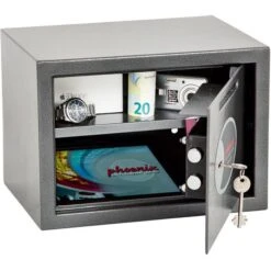 Phoenix Einwurftresor Vela Home & Office SS0802KD, Mit Einwurfschlitz, Mit Schlüssel, 25 X 35cm
