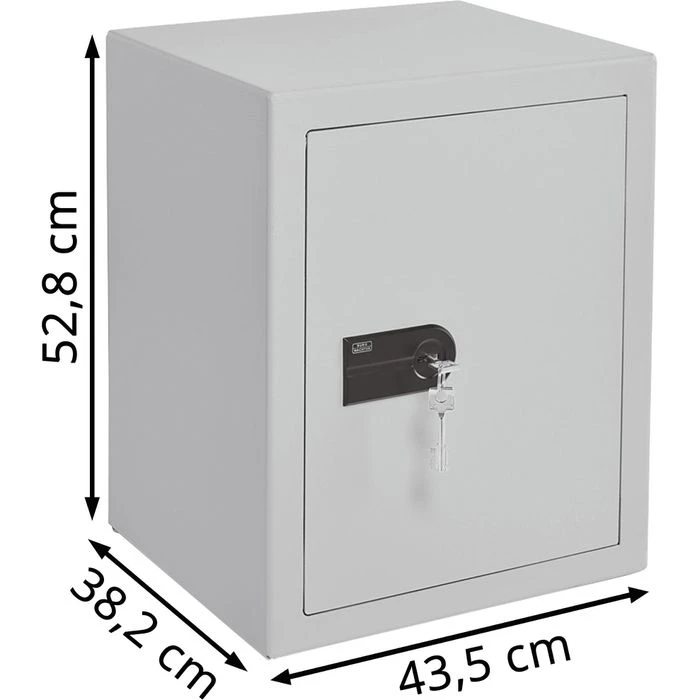 Burg Wächter Burg-Wächter Tresor City-Line C 340 K, 52,8 X 43,5cm, Mit Doppelbartschloss, 49kg 4 Burg Wächter Burg-Wächter Tresor City-Line C 340 K, 52,8 X 43,5cm, Mit Doppelbartschloss, 49kg – Bild 2