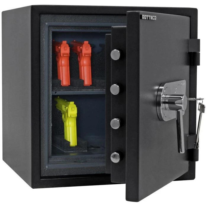 Rottner Tresor FireProfi 50 Premium, EN 1, 49 X 48cm, Mit Doppelbartschloss, 106kg 5 Rottner Tresor FireProfi 50 Premium, EN 1, 49 X 48cm, Mit Doppelbartschloss, 106kg – Bild 3