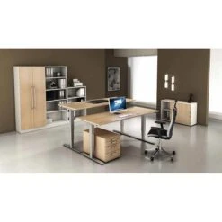 Hammerbacher Schreibtisch XDSM 18, Eiche, Elektrisch Höhenverstellbar, 180 X 100cm, Freiform 11 Hammerbacher Schreibtisch XDSM 18, Eiche, Elektrisch Höhenverstellbar, 180 X 100cm, Freiform -Geschäft Für Bürobedarf 96edb823dc5924b66cc7d699247336cb9953213c schreibtisch hammerbacher xdsm 18 eiche