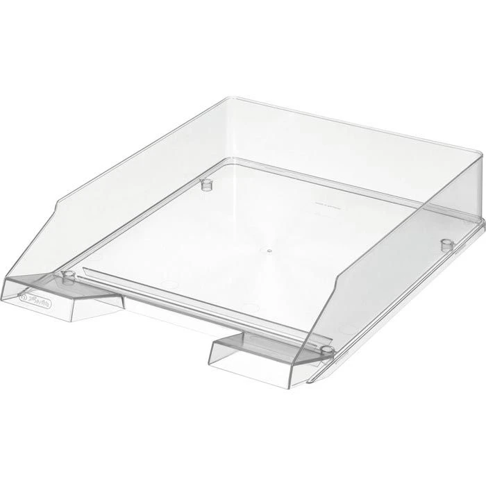 Herlitz Briefablage 9923202, A4, Glasklar, Kunststoff, 5 Stück 4 Herlitz Briefablage 9923202, A4, Glasklar, Kunststoff, 5 Stück – Bild 2