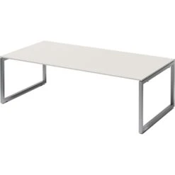 Bisley Konferenztisch Cito, DOF2412GW355, Rechteckig, 240 X 74 X 120cm, Weiß