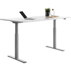 Topstar Schreibtisch E-Table, TTS18080GW, Elektrisch Höhenverst., 180 X 70-120 X 80cm, Weiß -Geschäft Für Bürobedarf 9d55c8834794e1e26a9839ccfa7181f081b5fb2f schreibtisch topstar e table tts18080gw