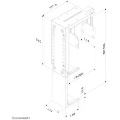 Neomounts PC-Halterung By Newstar, CPU-D100BLACK, Zum Unterbau Für Schreibtische, Schwarz -Geschäft Für Bürobedarf a18e2f014471af7ef3aab2fde8e2868225e4ad95 pc halterung neomounts by newstar cpu d100black