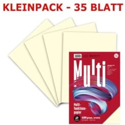 Staufen Kopierpapier Style Multifunktionspapier A4, 120g/qm, Creme, 35 Blatt