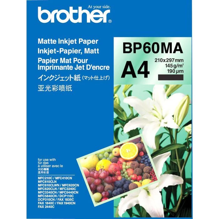 Brother BP60 MA A4 145/qm Matt Inkjet-Papier 3 Brother BP60 MA A4 145/qm Matt Inkjet-Papier