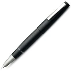 Lamy Füller 001 2000 B, 1201308, Edelstahl, Schwarz, Feder 14 Karat, Lack-Finish, B