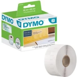 Dymo 99013 Etiketten Label S0722410 Adress Clear