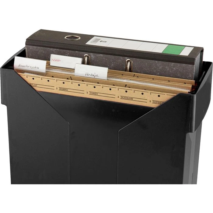 Böttcher-AG Hängebox A4, Für 20 Hängemappen, Ohne Deckel, Schwarz 5 Böttcher-AG Hängebox A4, Für 20 Hängemappen, Ohne Deckel, Schwarz – Bild 3