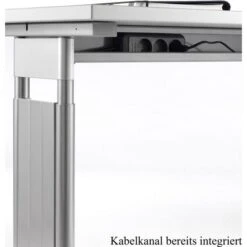 Geramöbel Schreibtisch Flex S-618102-WS, Weiß, Maße: 120 X 80cm -Geschäft Für Bürobedarf b053e289a56e310184e01283e4d106957d8092fe schreibtisch geramoebel flex s 618102 ws weiss