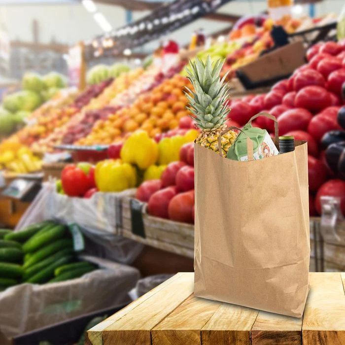 Topcraft Tragetaschen Braun, 32 X 42cm, Papiertüten Mit Henkel, 250 Stück 5 Topcraft Tragetaschen Braun, 32 X 42cm, Papiertüten Mit Henkel, 250 Stück – Bild 3