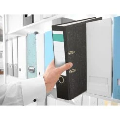 Grüner Balken Ordner A4, Breit, 8cm, Schwarz, Karton, Wolkenmarmor -Geschäft Für Bürobedarf b6fd2fdbe051c4606d09efe04fb04abe6b8adcb9 ordner gruener balken karton a4 8cm