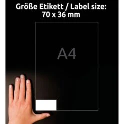 Zweckform 3490 Avery Etiketten 70 X 36mm Weiß -Geschäft Für Bürobedarf b909b2e3c3c2a274739bc06e6f81cefed4c5ee72 universaletiketten zweckform 3490 weiss