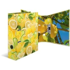 Herma Ordner 7114 Früchte, Karton, A4, 7cm, Motiv Zitrone -Geschäft Für Bürobedarf bb11a817fae18fd619c286aa916a7198852cc222 ordner herma 7114 fruechte karton a4