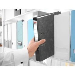 Herlitz MaX.file Nature 5141809 Ordner, A4, Schmal, Karton, Schwarz, 5cm -Geschäft Für Bürobedarf bb562c1b49e6144888dcbe6a06b4b271b68fae4d ordner herlitz 5141809 max.file nature karton a4