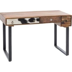 Wohnling Schreibtisch Patna WL5.097, Mango, Maße: 120 X 60cm, Aus Massivholz