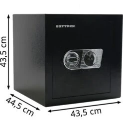 Rottner Tresor Monaco 45, 43,5 X 43,5cm, Mit Doppelbartschloss, 55kg -Geschäft Für Bürobedarf bf995f60758916a2154adf2501d6b8220e1e54ff tresor rottner monaco 45