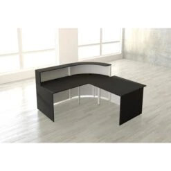 Kerkmann Empfangstheke Cento 4, 3853, Winkeltheke, Weiß / Anthrazit, 195 X 110 X 180cm, M. Anbautisch -Geschäft Für Bürobedarf c6d9b949b56e3f3469b3aefcb86f2a48945113ef empfangstheke kerkmann cento 4 3853 winkeltheke