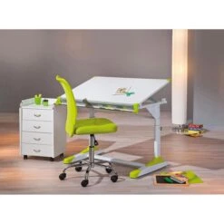 Inter-Link Kinderschreibtisch 2Colorido, Höhenverstellbar, 100 X 69-84 X 66cm, Weiß -Geschäft Für Bürobedarf cd95188667b09cdb63794382ba2e3cb6e3f3428b kinderschreibtisch inter link 2colorido