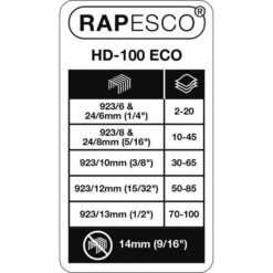 RAPESCO Heftgerät 1276 ECO HD-100, Germ-Savvy, Blockhefter, Heftleistung 100 Blatt, Schwarz -Geschäft Für Bürobedarf cd9eefae511845de97bd6fade67b35cf1ca69bcd heftgeraet rapesco eco hd 100 1276 germ savvy