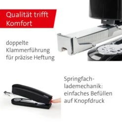 Novus B4 020-1267 Heftgerät Heftleistung 40 Blatt Schwarz -Geschäft Für Bürobedarf cf247e4f9f9d50f32db1b3024d41d7bf1754b534 heftgeraet novus b4 020 1267