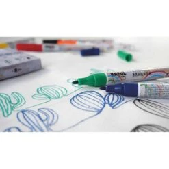 Kreul Textilmarker 90710 Fine, Sortiert, Strichbreite 1-2mm, Waschbar Bis 60 Grad, 6 Stück -Geschäft Für Bürobedarf d16f17440f59961edd20a11a92889813d5801058 textilmarker kreul 90710 fine sortiert