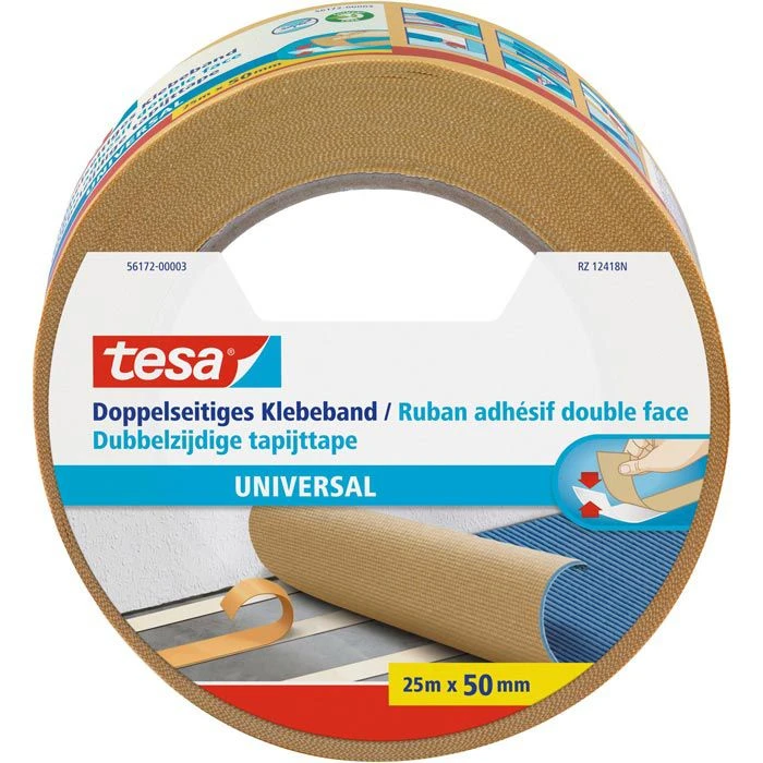 Tesa Universal Doppelklebeband 50mm X 25m 56172 5 Tesa Universal Doppelklebeband 50mm X 25m 56172 – Bild 3
