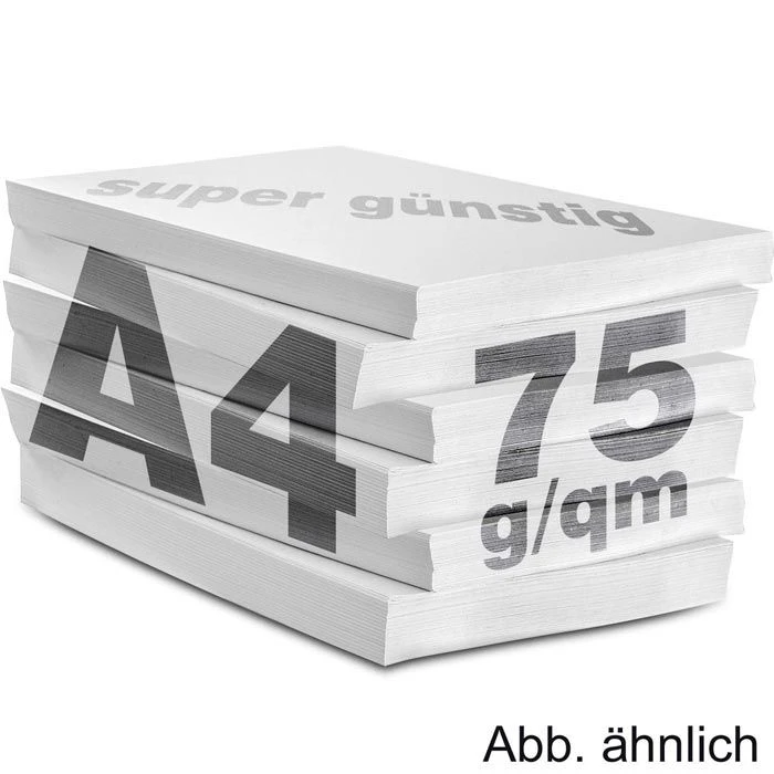 DataCopy Kopierpapier Everyday Printing, A4, 75g/qm, Hochweiß, 500 Blatt 4 DataCopy Kopierpapier Everyday Printing, A4, 75g/qm, Hochweiß, 500 Blatt – Bild 2