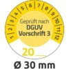 Zweckform Prüfplaketten 7908 Geprüft Nach DGUV Vo3, 20XX Gelb, Ø 30mm, Aus Vinyl, 80 Stück Individuell -Geschäft Für Bürobedarf d5bd53a44c5c90e35e2b7a549836c3b8276ee52f pruefplaketten zweckform 7908 geprueft nach dguv vo3