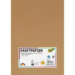 Folia Kraftpapier 691/4/98, A4, 120 G/m², Braun, 100 Blatt