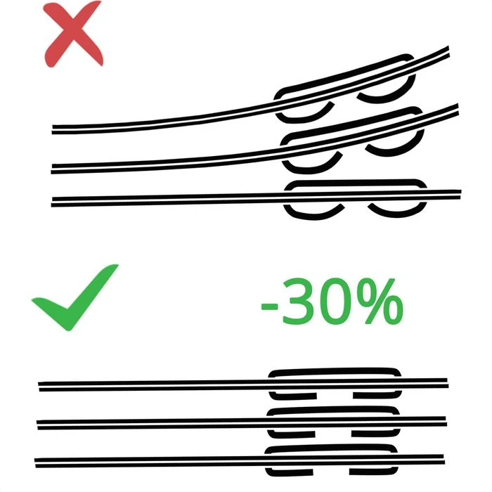 Rapid Heftgerät Fashion Eco, 24812701, Flat-Clinch, Heftleistung 25 Blatt, Schwarz 4 Rapid Heftgerät Fashion Eco, 24812701, Flat-Clinch, Heftleistung 25 Blatt, Schwarz – Bild 2