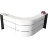 Kerkmann Empfangstheke Bari 3566, Weiß / Weiß, 235 X 112 X 235cm, Winkeltheke -Geschäft Für Bürobedarf e08503d0a88d46dbb37f4aa6ae854fdb9a2124f0 empfangstheke kerkmann bari 3566