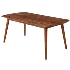 Wohnling Esstisch WL5.572, Sheesham, Aus Massivholz, 120 X 77 X 60cm, Rechteckig